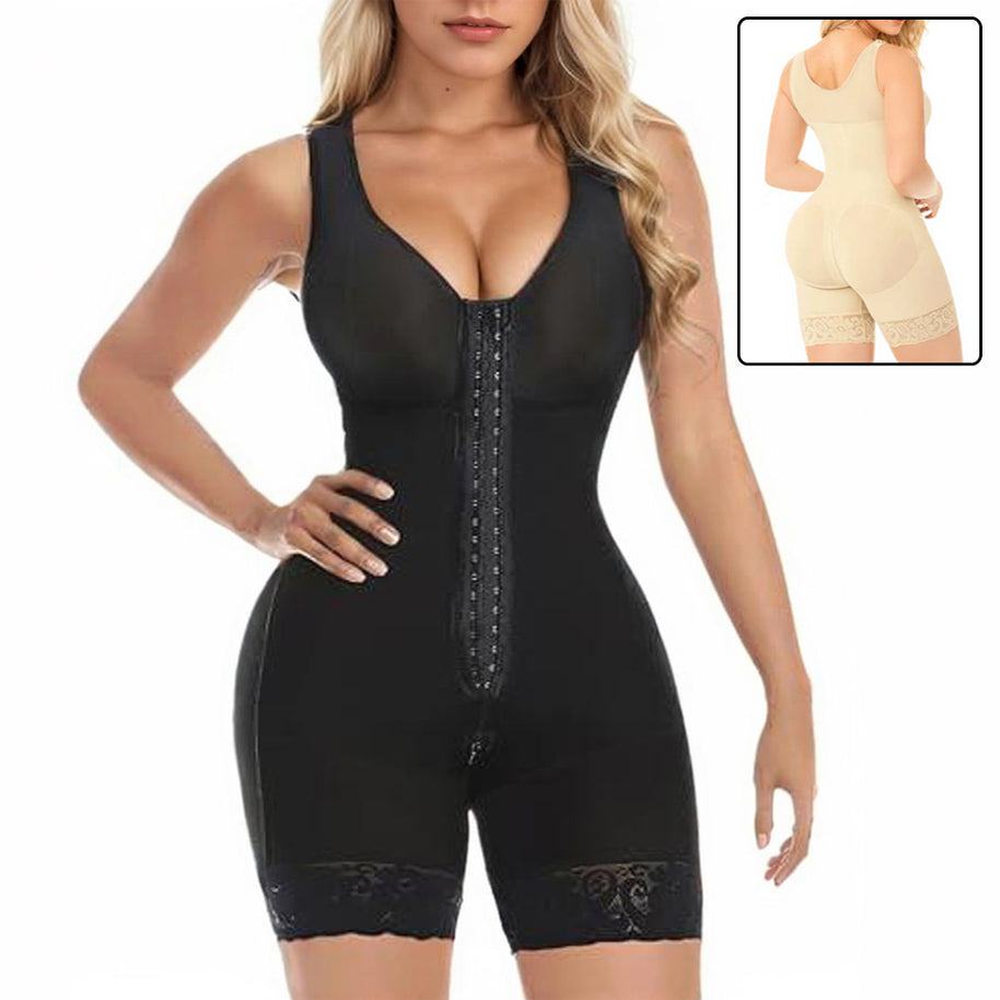 Butt Lifter With Zipper Crotch Full Body Shaper