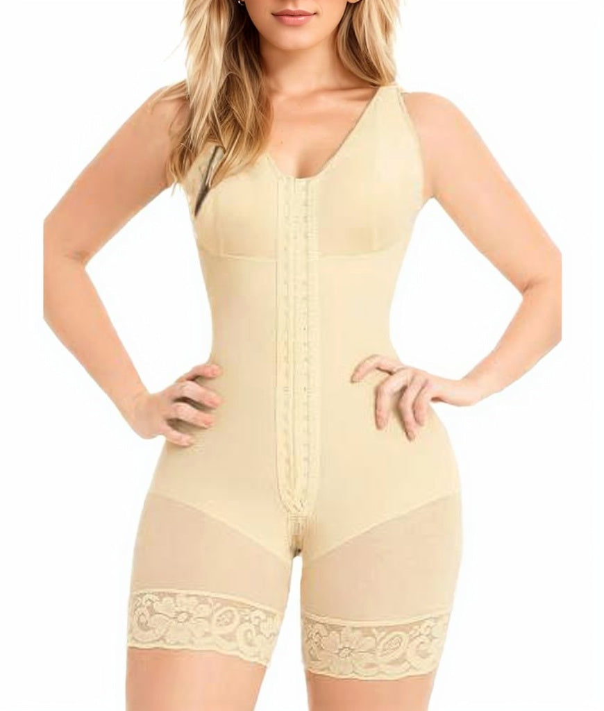 Butt Lifter With Zipper Crotch Full Body Shaper